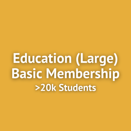 Education (Large) Basic Membership