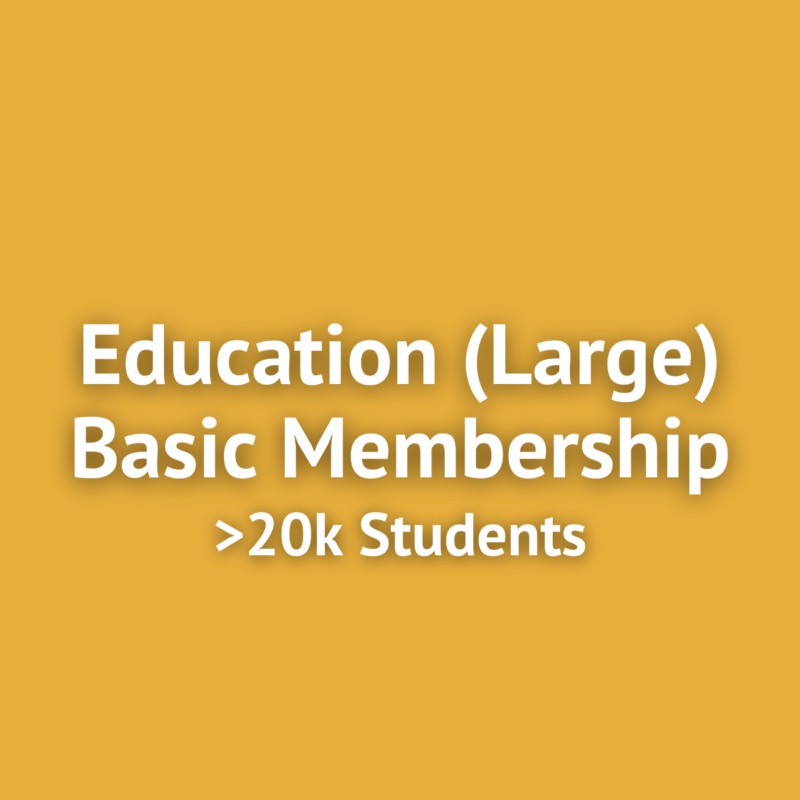 Education (Large) Basic Membership
