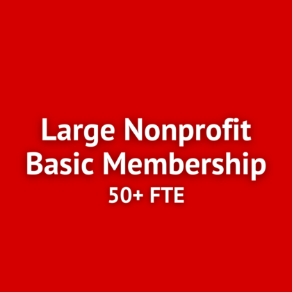 Large Non-Profit Basic Membership