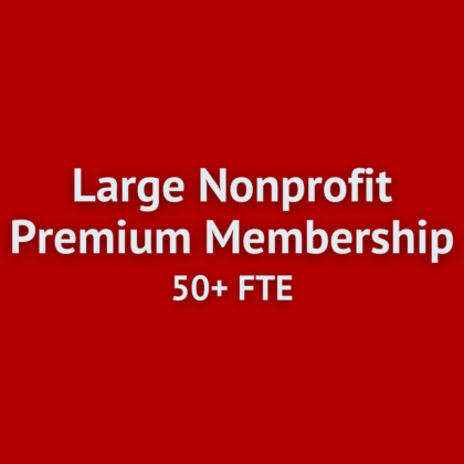 Large Non-Profit Premium Membership