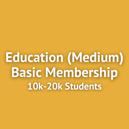 Education (Medium) Basic Membership
