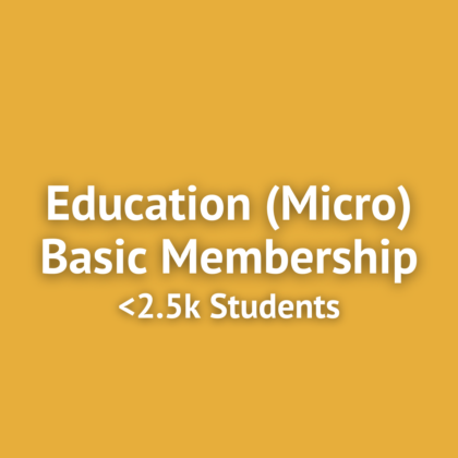 Education (Micro) Basic Membership