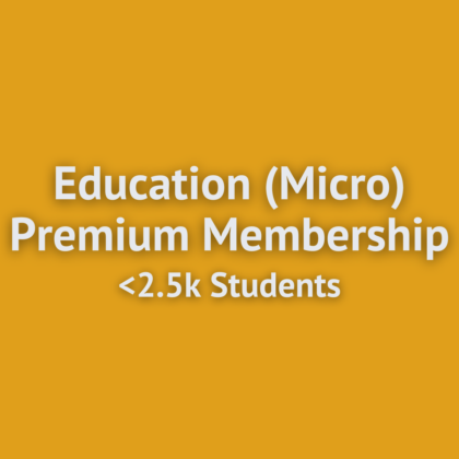 Education (Micro) Premium Membership