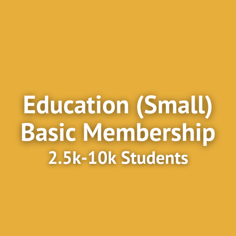Education (Small) Basic Membership