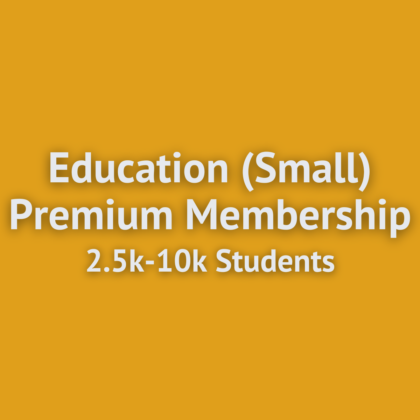 Education (Small) Premium Membership