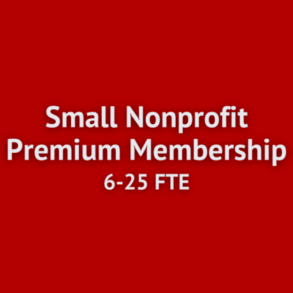 Small Non-Profit Premium Membership